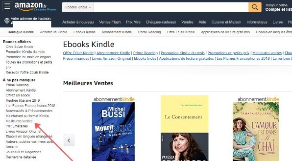 YOU ARE HERE: HOME »VENTE » COMMENT VENDRE UN EBOOK SUR AMAZON ? Comment vendre un Ebook sur Amazon ?